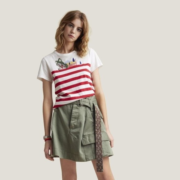 MARC JACOBS CARGO POCKETS MINI SKIRT - Picture 1 of 15